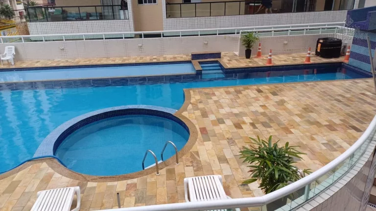 Imagem Apto na Ocian c/ Sacada, Churrasqueira e Lazer Completo - Ocian PG