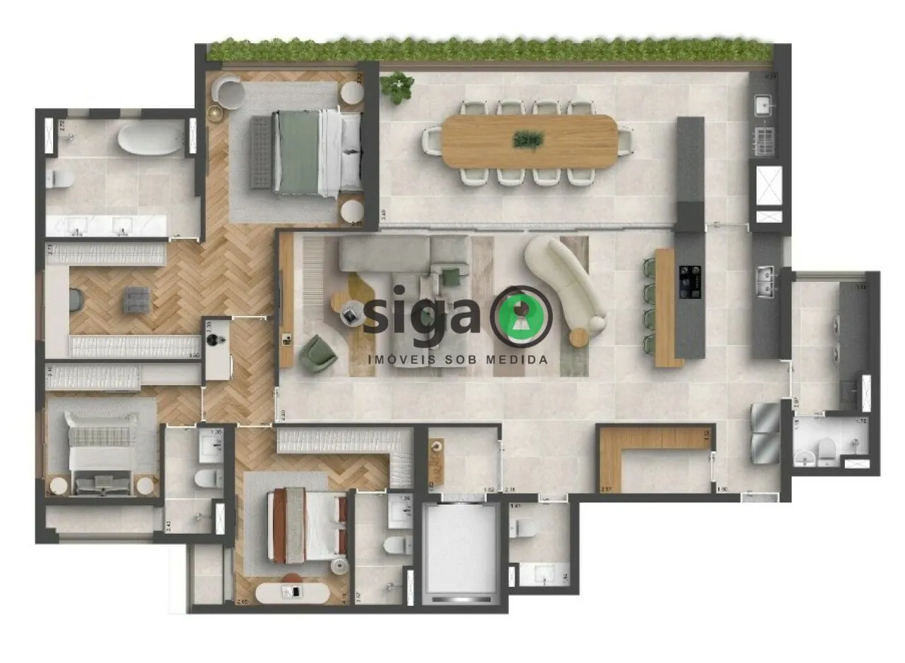 Imagem Apartamento para venda na Vila Clementino 04 suítes, São Paulo - SP