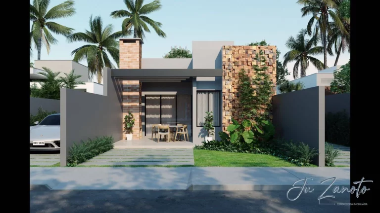 Imagem Lançamento Casa Gaivotas com 2 Quartos sendo uma suíte