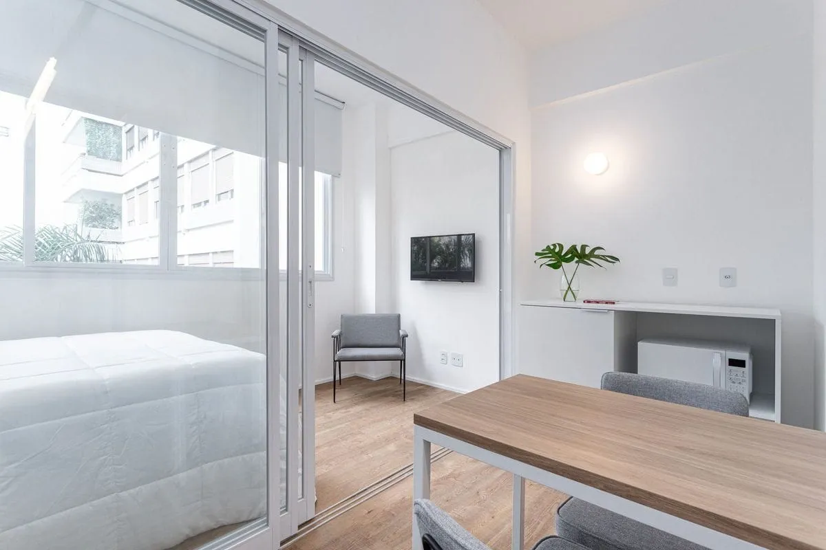 Imagem Apartamento com 1 Quarto para alugar, 23m² - Jardins