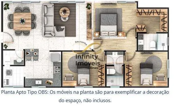 Imagem Residencial Vilma Xavier - Apartamento à venda no bairro Padre Eustáquio - Belo Horizonte/MG