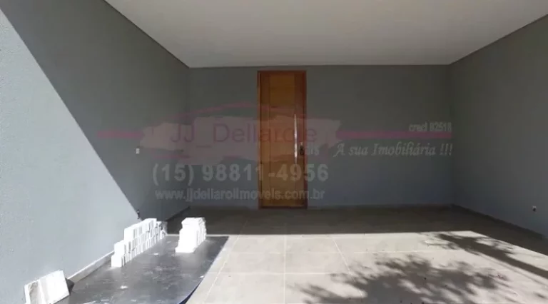 Imagem Casa nova dentro de condomínio em Sorocaba/SP 3 suítes, sendo uma delas master, - cozinha integrad...