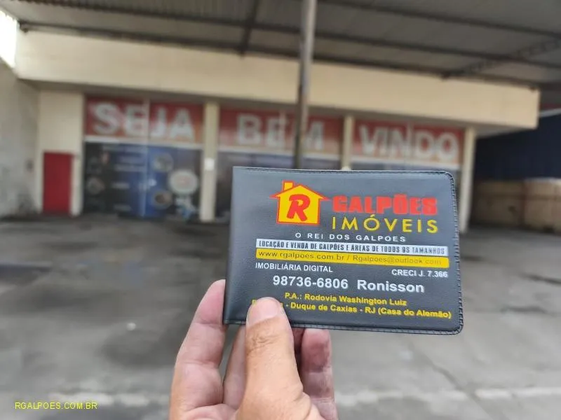Imagem Galpão para Locação em DUQUE DE CAXIAS, Parque Duque, 2 banheiros