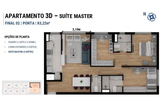 Imagem Apartamento para venda no bairro Passo da Areia em Porto Alegre