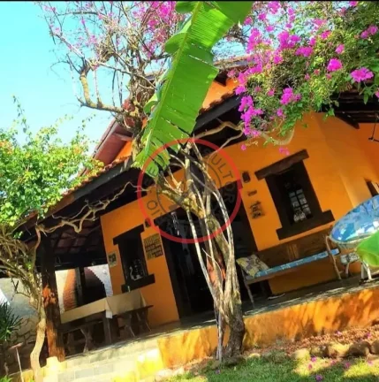 Imagem Casa Aconchegante estilo Fazenda, a uma quadra dz Praia de Maresias. com 4 quartos area gourmet, garagem e jacuzzi