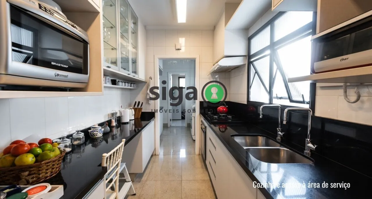Imagem 176 metros com 3 Suites no Portal do Morumbi