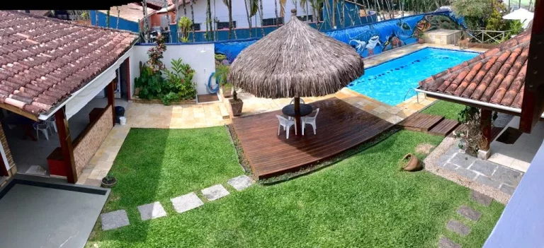 Imagem Linda casa com 4 dormitórios sendo 2 suíts´s e ar condicionado e pisicna e área gourmet maravilhosa