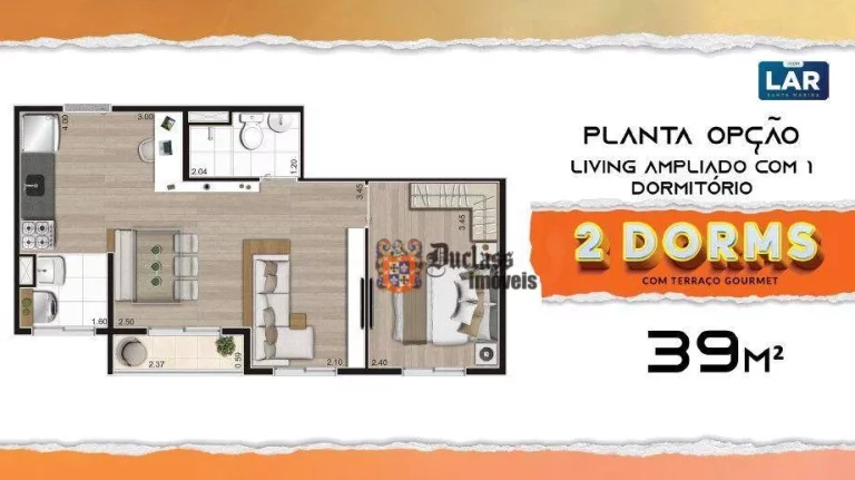 Imagem Apartamento com 2 dormitórios à venda, 39 m² por R$ 284.500,00 - Água Branca - São Paulo/SP