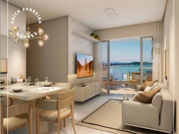 Imagem Apartamento com dois Dormitório sendo uma suite a Venda na Praia do Morro, Área de Lazer Completa. na cobertura