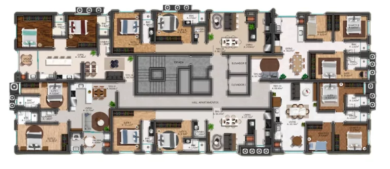 Imagem Evidence - Residencial - Apartamento à venda no bairro Morretes - Itapema/SC