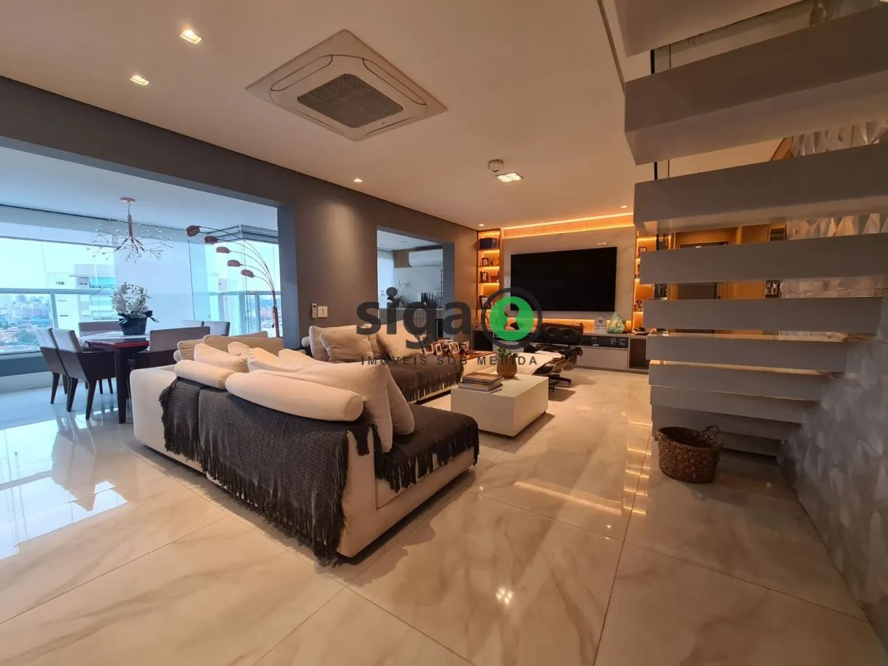 Imagem Cobertura de 390 metros 5 suites e 3 vagas no Butanta