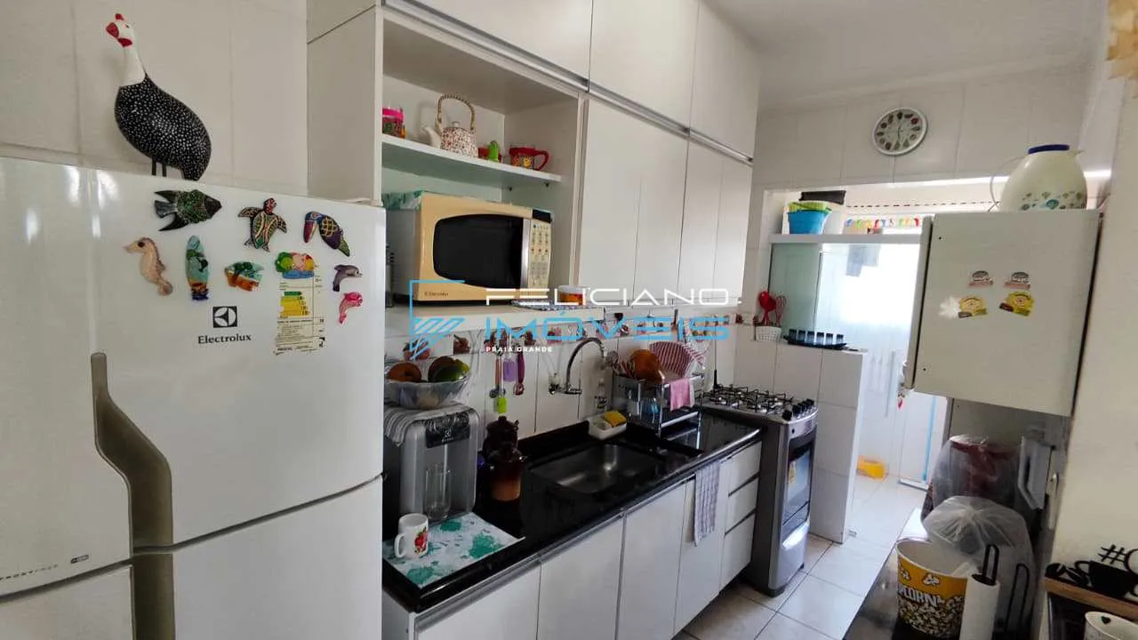 Imagem Apartamento com 2 quartos, Guilhermina, Praia Grande - R$ 550 mil, Cod: 6892