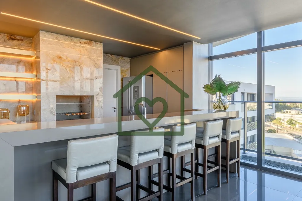 Imagem Apartamento com 43 m2 privativos projetado e decorado com layout integrado som embutido iluminação...
