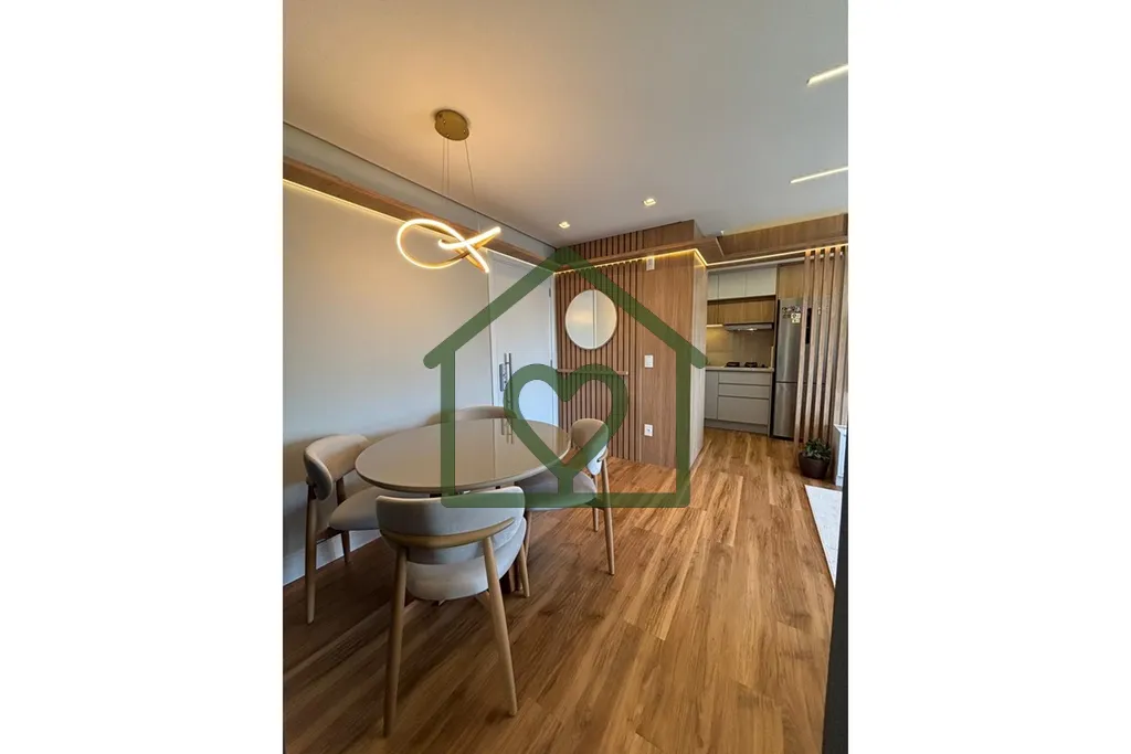 Imagem Excelente apartamento andar alto, 2 dormitórios com sacada, churrasqueira andar alto, 72m2, semi mo...