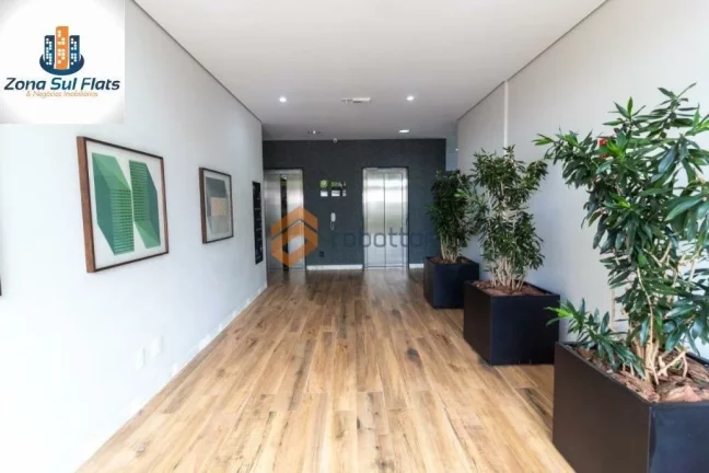 Imagem Apartamento Para Alugar No Campo Belo Com 1 Dormitório e 1 Vaga