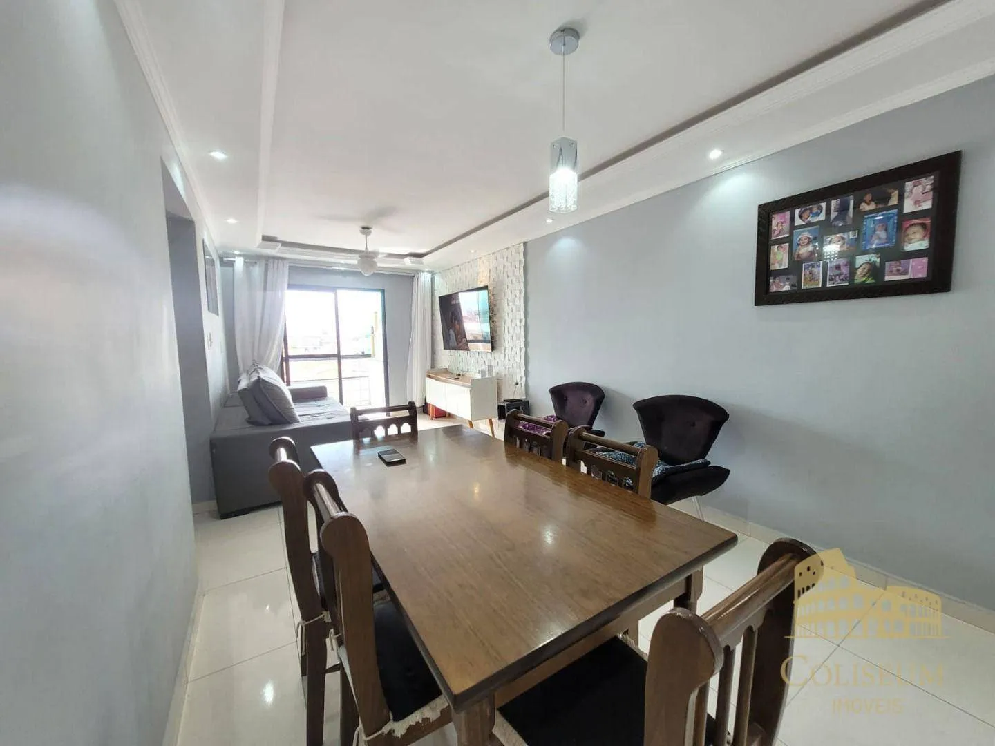 Imagem Apartamento com 2 dormitórios à venda, 86 m² por R$ 420.000,00 - Vila Assunção - Praia Grande/SP