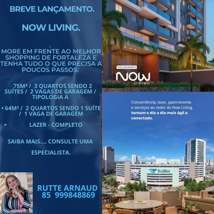 Imagem Apartamento para Venda em Fortaleza, PAPICU, 2 dormitórios, 1 suíte, 2 banheiros, 1 vaga