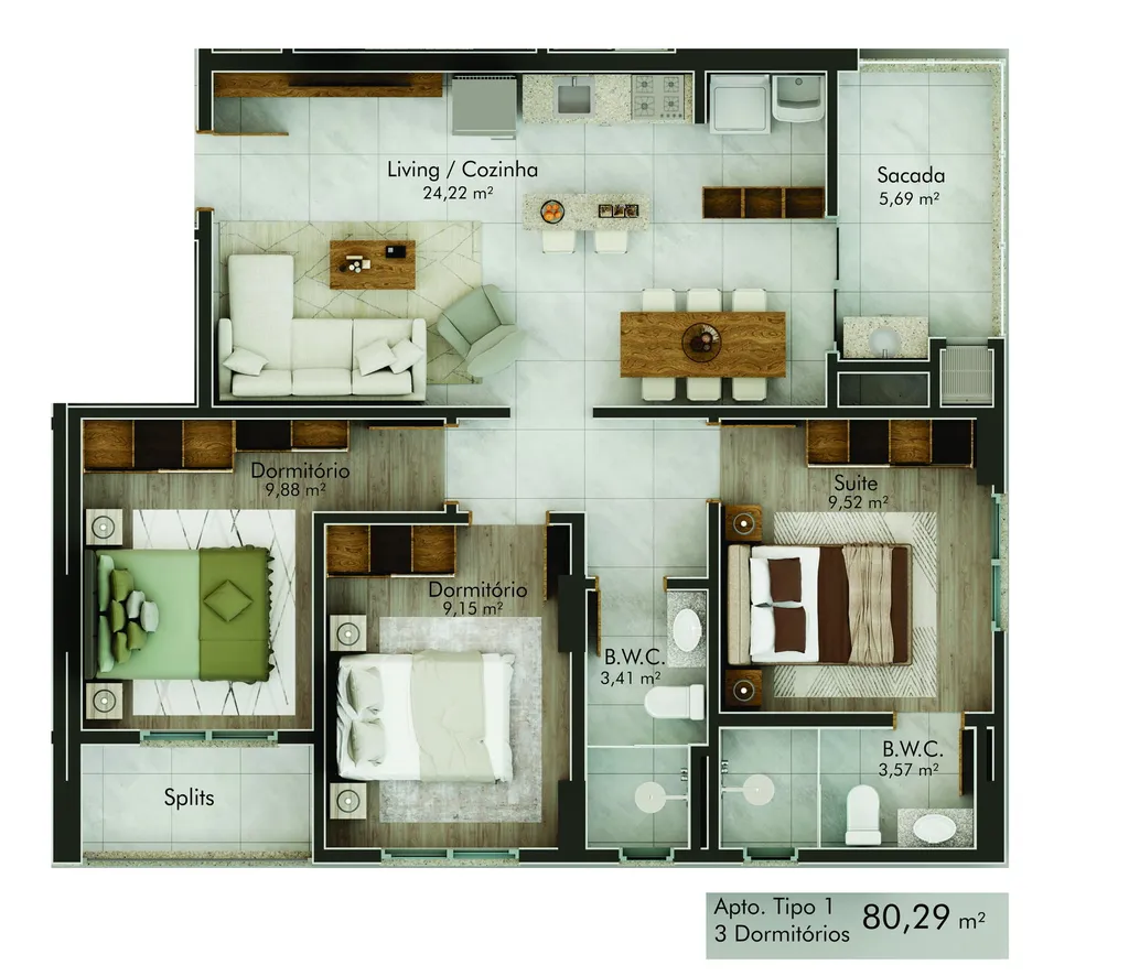 Imagem APARTAMENTO RESIDENCIAL em Barra Velha - SC, Barra Velha