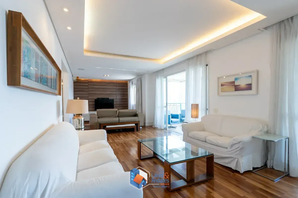 Imagem Apartamento para venda em Brooklin com 3 quartos, sendo 3 suítes, 168m²