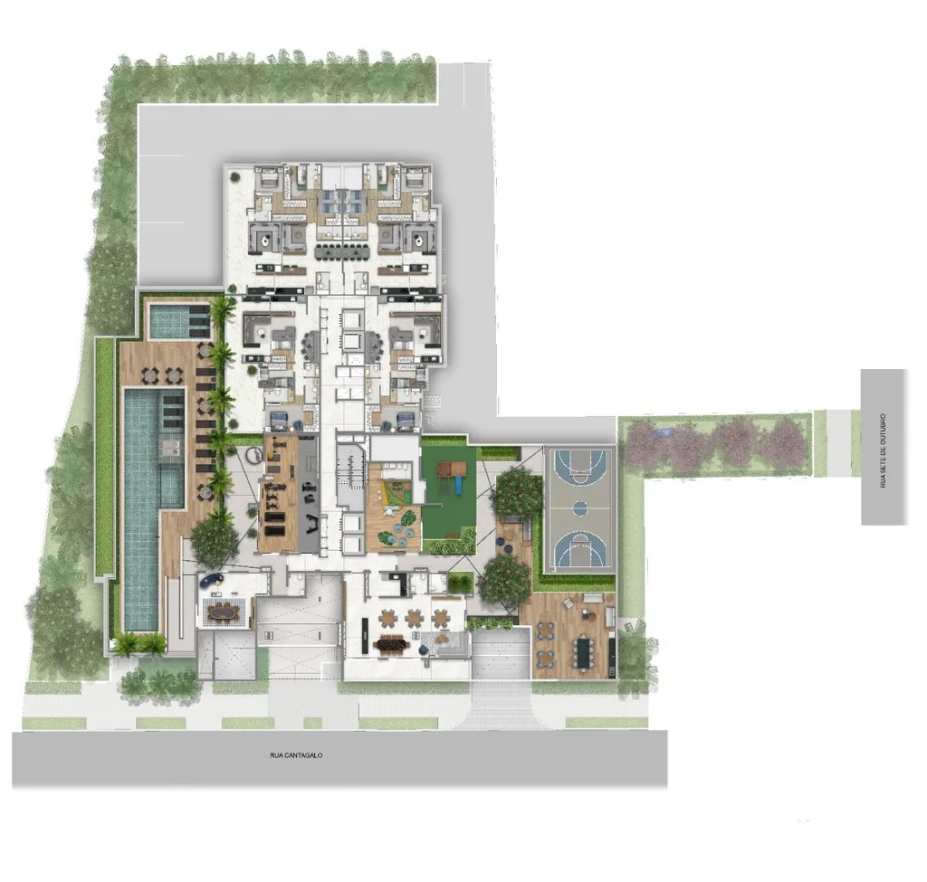 Imagem Living Villaggio Tatuapé Pienza - Apartamento à venda no bairro Tatuapé - São Paulo/SP