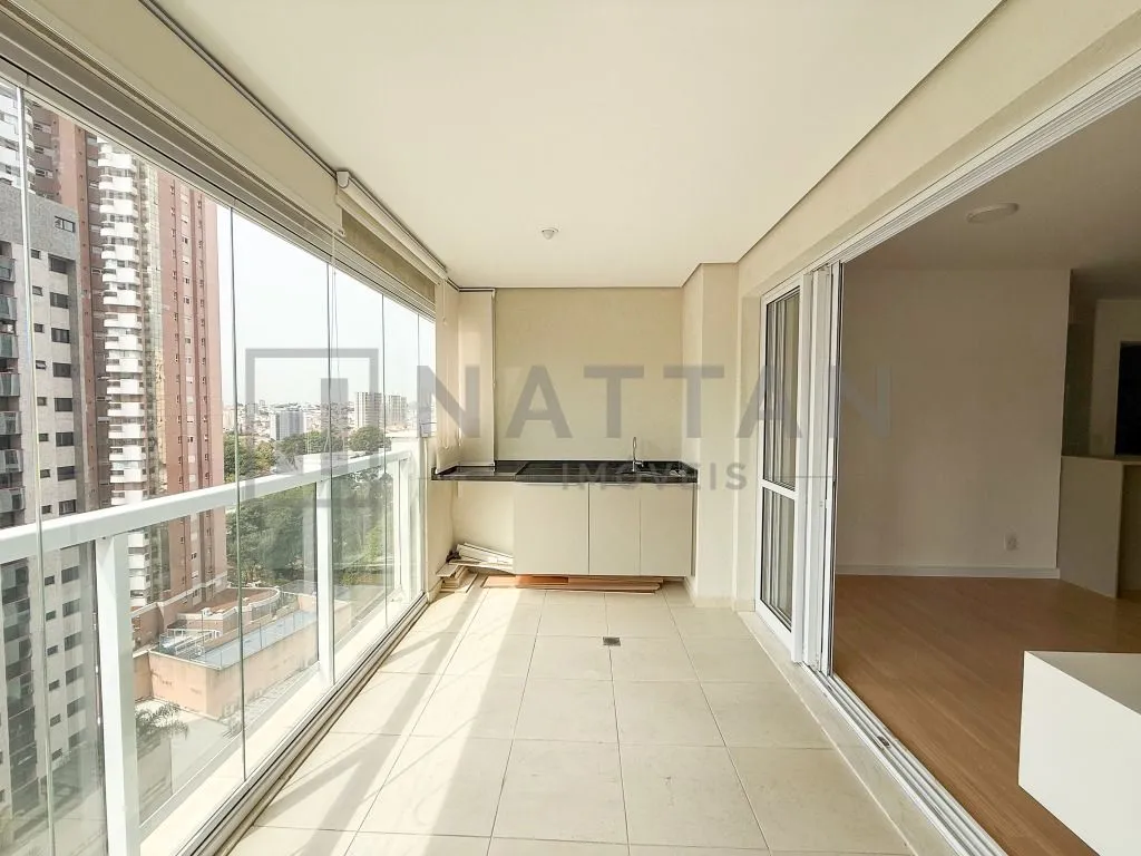 Imagem Apartamento com 1 dormitório para alugar, 54 m² por R$ 4.165,45/mês - Anália Franco - São Paulo/SP