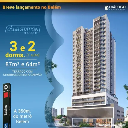 Imagem Apartamento com 3 Quartos à Venda, 64 m² em Quarta Parada - São Paulo