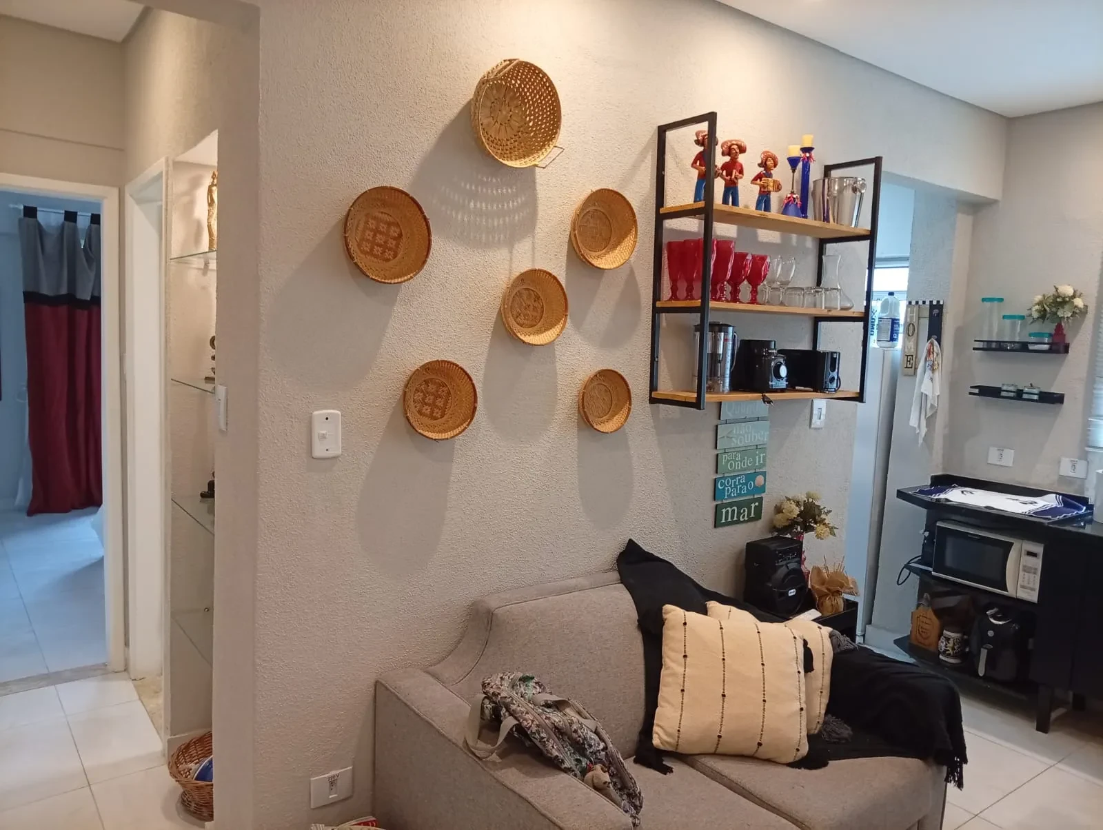 Imagem Apartamento com 1 Quarto para Alugar, 50 metros em José Menino - Santos