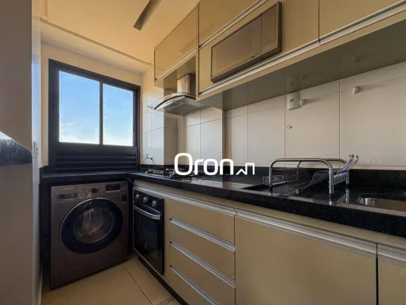 Imagem Apartamento mobiliado com 2 dormitórios à venda, 56 m² por R$ 499.000 - Parque Goiá Condomínio Clube - Goiânia/GO