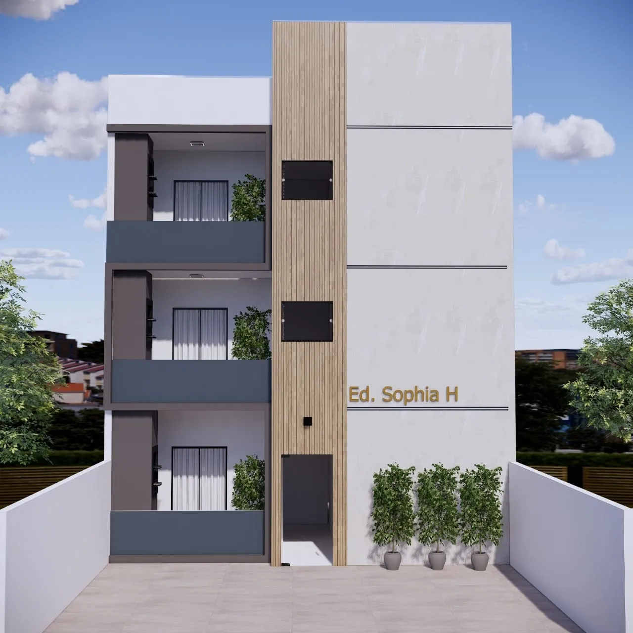 Imagem Apartamento à venda 2 Quartos, 1 Suite, 1 Vaga, 206M², Loteamento Residencial e Comercial Flamboyant, Pindamonhangaba - SP | Edifício Sophia H