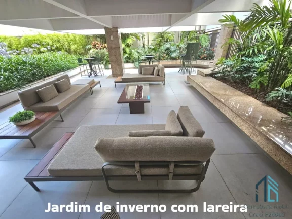 Imagem Apartamento mobiliado e decorado, com 325 m2 de área privativa, 4 quartos (2 suítes), 3 vagas Florianópolis SC
