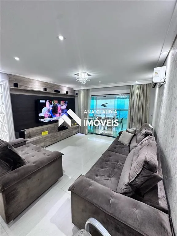 Imagem Apartamento com vista para o mar, no centro de Mongagua