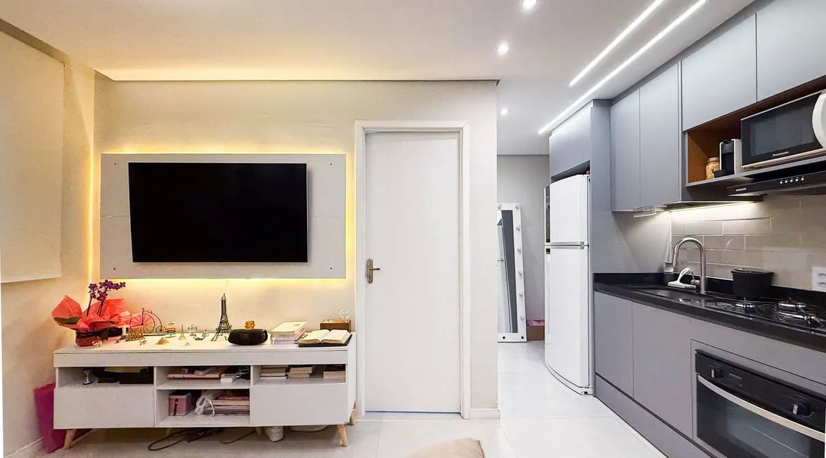 Imagem Apartamento com 1 Quarto para alugar, 42m² - Jabaquara