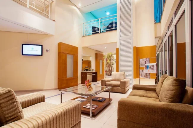Imagem Flat disponível para venda no Blue Tree Towers All Suites Santo André, com 44m², 1 dormitório e 1 vaga