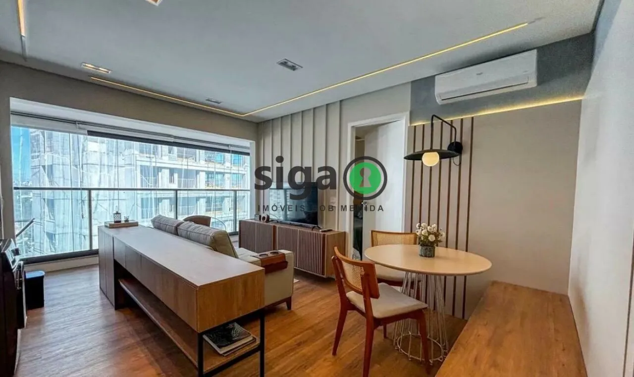 Imagem Apartamento com 50m², 1 suíte no Jardim América Mobiliado, 1 vaga