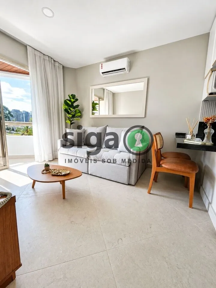 Foto do imóvel Apartamento de 1 quarto, 41 m², aluguel por R$ 6.500/mês - Paraíso