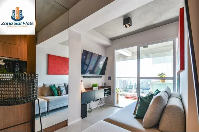 Imagem Apartamento à Venda No Campo Belo Com 2 Dormitórios Sendo 1 Suíte e 2 Vagas