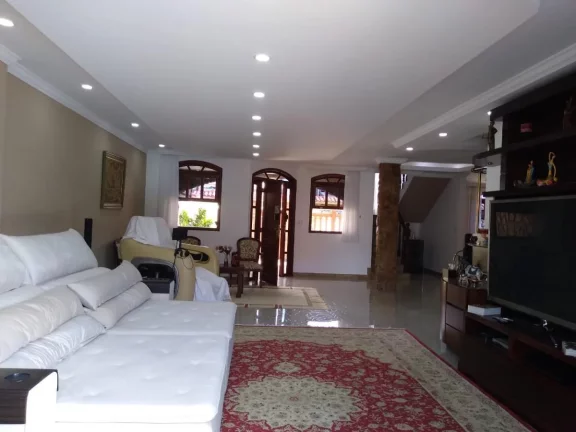 Imagem Casa Duplex para Venda em Rio de Janeiro, Jacarepaguá, 4 dormitórios, 4 suítes, 5 banheiros, 3 vagas
