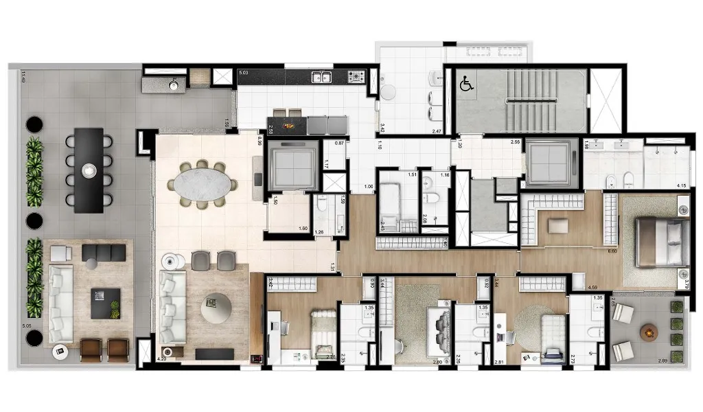Imagem Condomínio Edifício Dolce Moema SP, apartamento em Moema São Paulo SP, apartment in São Paulo Brazil, apartamento 4 quartos em Moema São Paulo SP