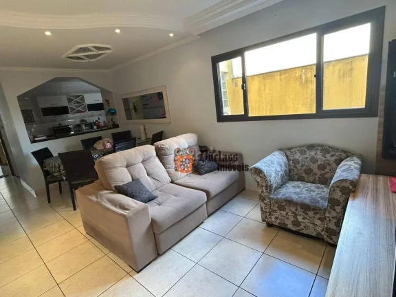 Imagem Apartamento com 3 dormitórios à venda, 107 m² por R$ 523.000,00 - Vila Camilópolis - Santo André/SP