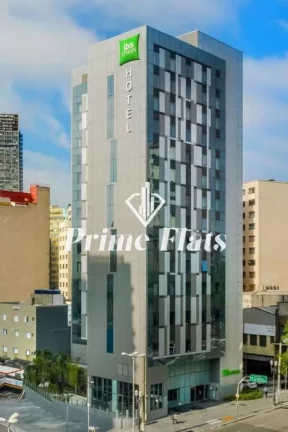Imagem Flat disponível para venda no Ibis Styles São Paulo Centro, com 18m², 1 dormitório e 1 vaga