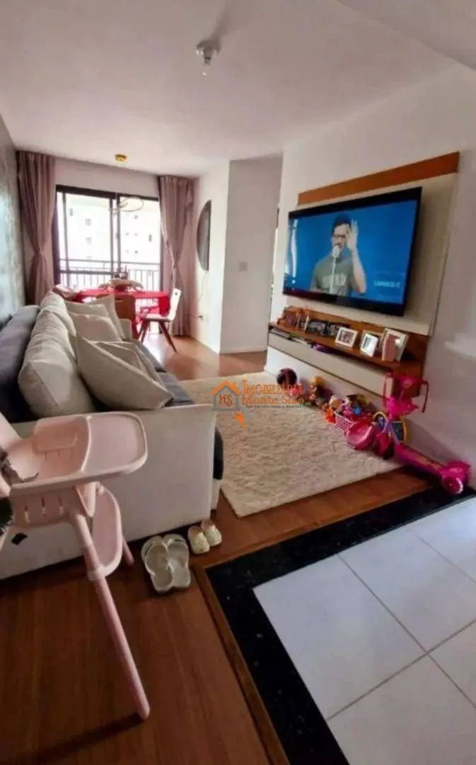 Imagem Apartamento com 2 dormitórios à venda, 51 m² por R$ 373.000,00 - Vila Galvão - Guarulhos/SP