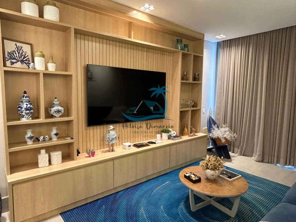 Imagem Maravilhoso apartamento frente mar com piscina privativa na varanda, na Praia Grande, em Ubatuba