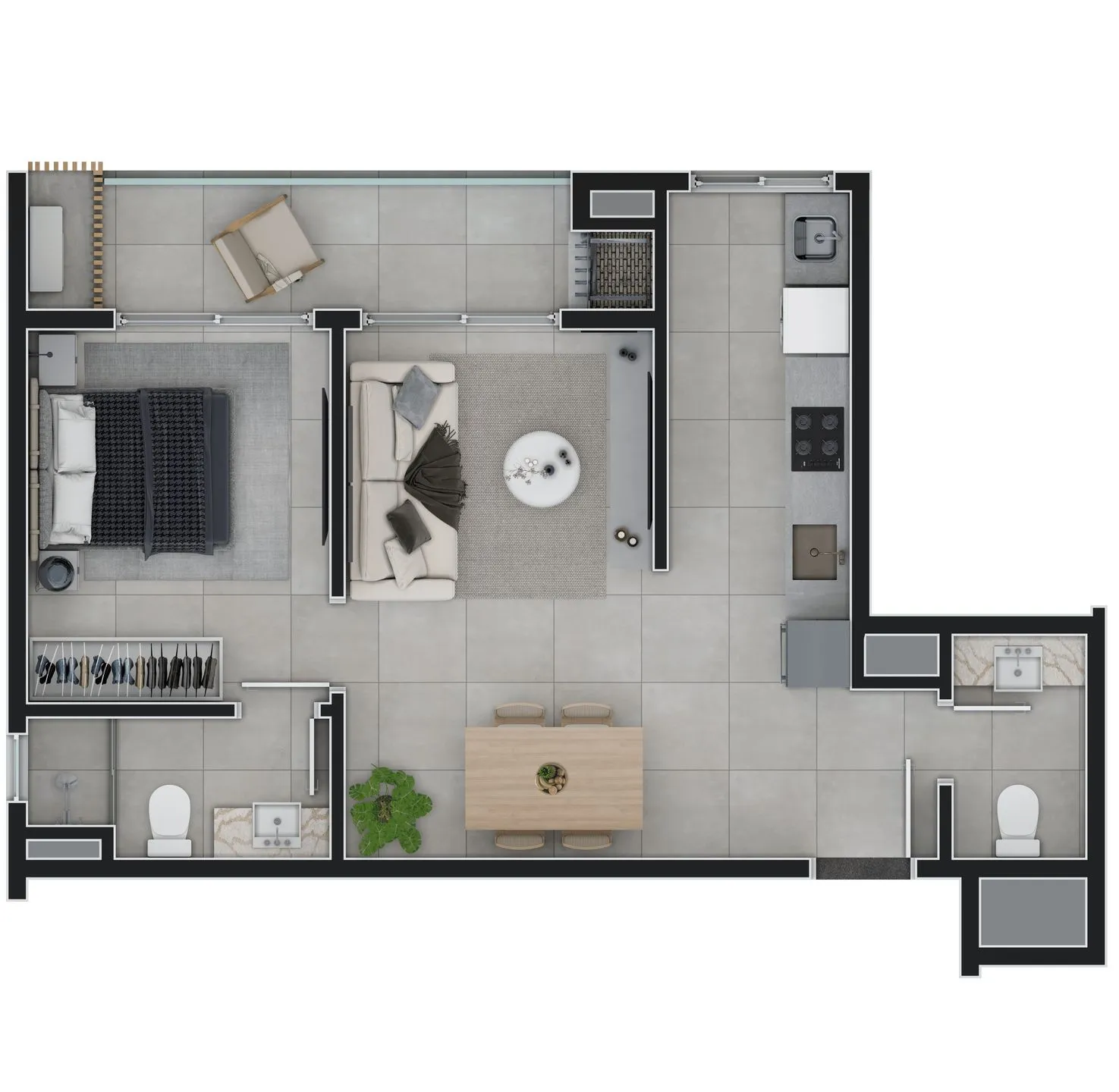Imagem Apartamento à venda em Torres, Centro, com 3 quartos, 90.81m2