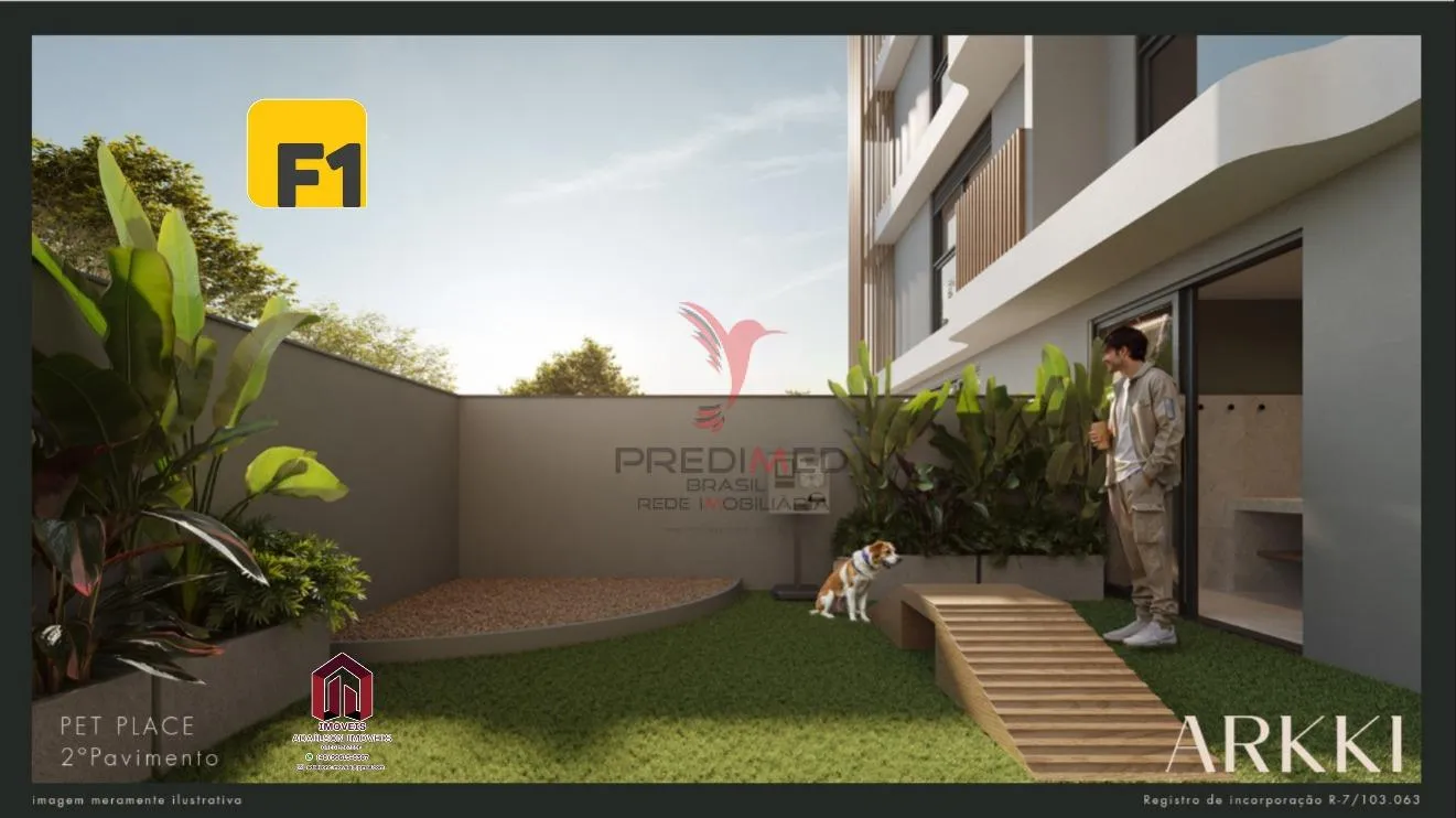 Imagem lançamento Residencial ARkki no Centro de Florianópolis SC Brasil