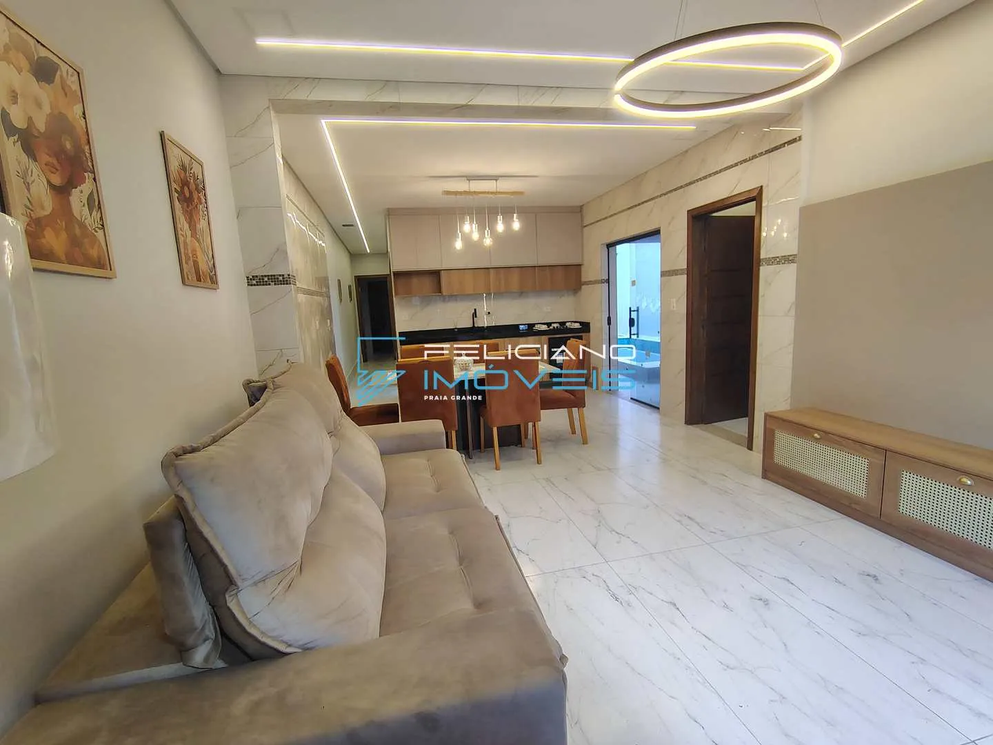 Imagem Casa com 3 quartos, Caiçara, Praia Grande - R$ 1.35 mi, Cod: 7244