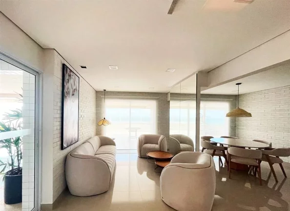 Imagem APARTAMENTO COM 181 m² - CAIÇARA - PRAIA GRANDE SP