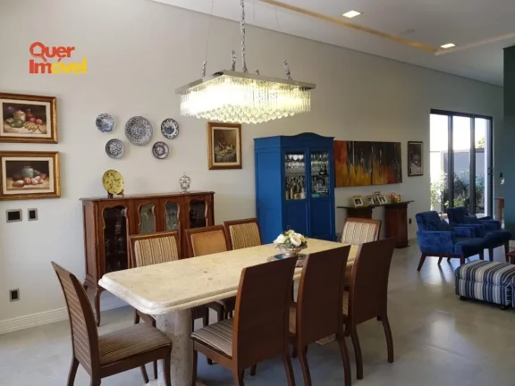 Imagem Condomínio Alphaville - 4 quartos, 4 suítes, 6 banheiros, 2 vagas na zona sul de Ribeirão Preto-SP. Quer Imóvel Negócios Imobiliários.