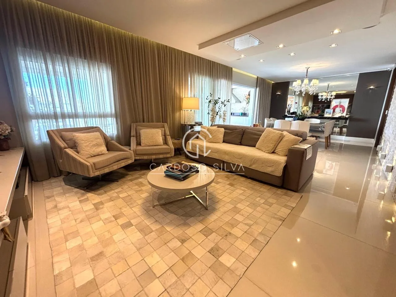 Imagem Espaço Cerâmica - Condomínio Premier - Apartamento de 162m2 com 03 suítes e 03 vagas de garagem - Lazer Completo