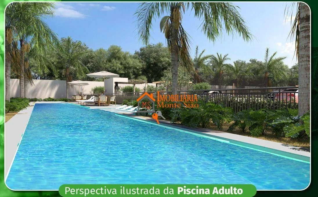 Imagem Apartamento com 2 dormitórios à venda, 37 m² por R$ 283.219,77 - Bonsucesso - Guarulhos/SP