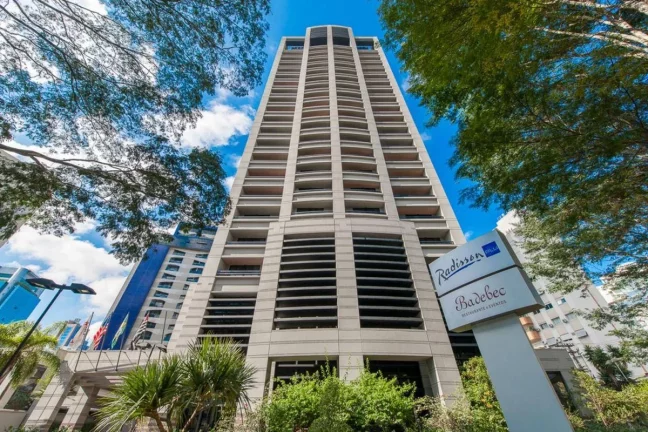 Imagem Flat disponível para venda no Radisson Blu São Paulo, com 32m², 1 dormitório e 1 vaga
